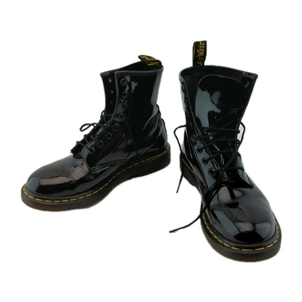 Doc Martin US7 Eu38 Shiny Black Boot